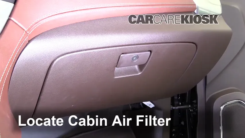 2018 Chevrolet Tahoe Premier 6.2L V8 FlexFuel Air Filter (Cabin) Replace